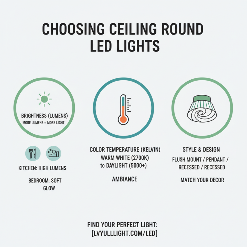 How to Choose the Best Led Round Ceiling Light for Your Home?