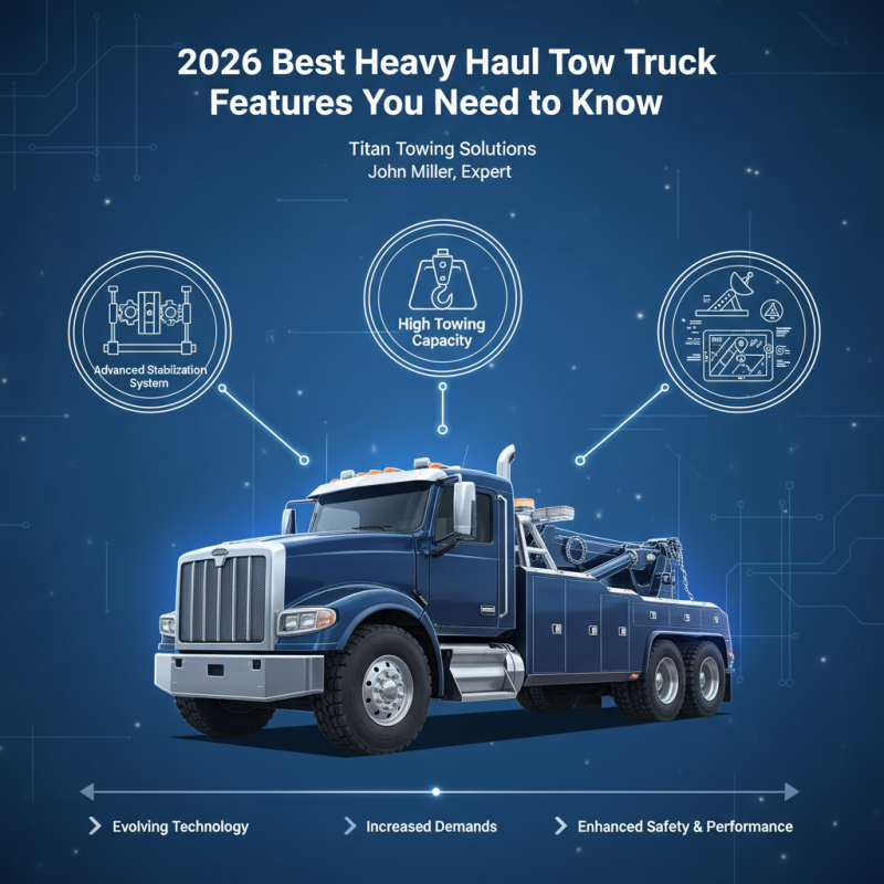 2026 Best Heavy Haul Tow Truck Features You Need to Know?