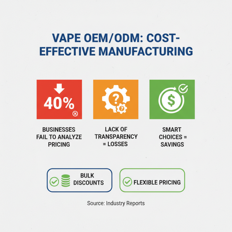 How to Choose the Best Vape OEM ODM Manufacturer for Your Business?