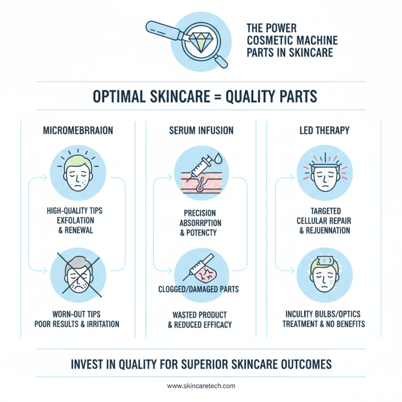 Why Are Cosmetic Machine Parts Essential for Skincare Success?