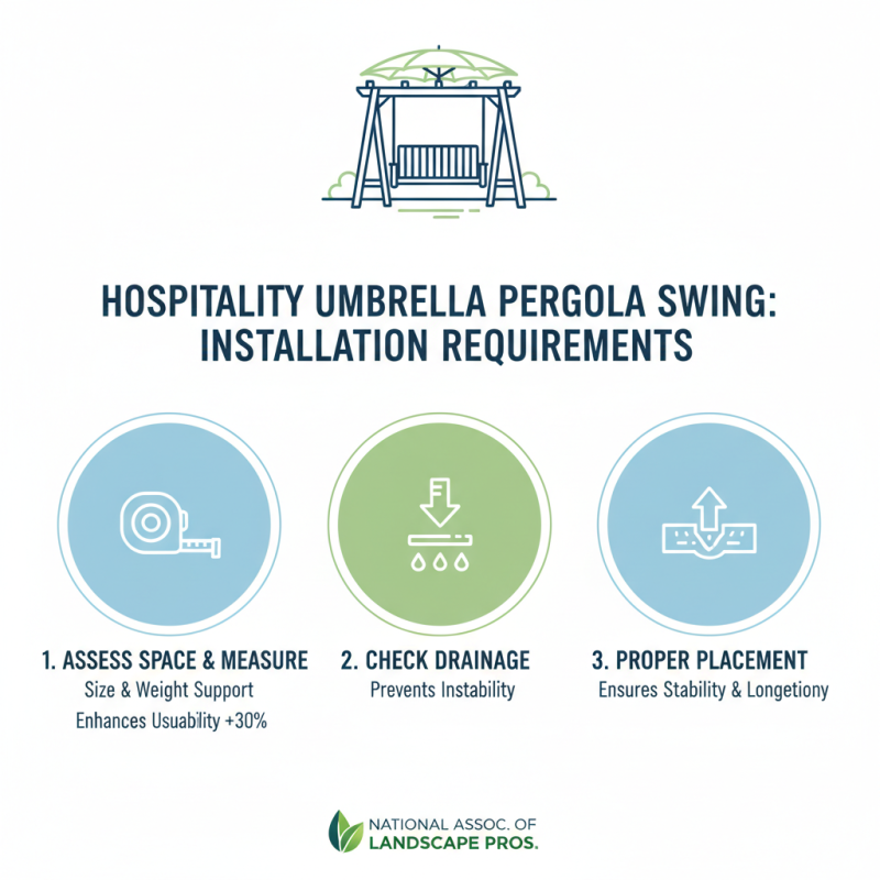 What is the Best Hospitality Umbrella Pergola Swing for You?