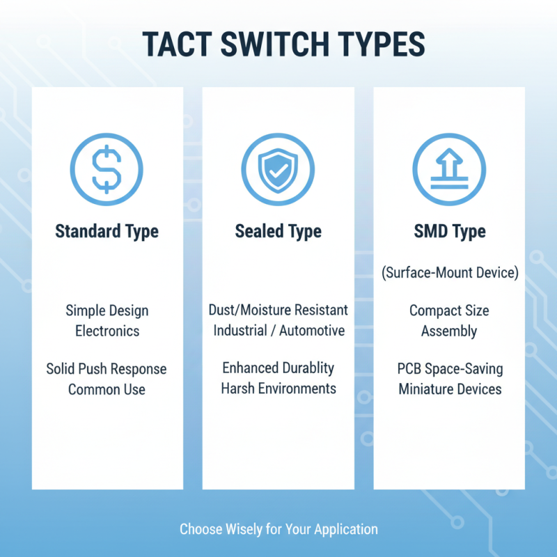 How to Choose the Right Tact Switch for Your Project?