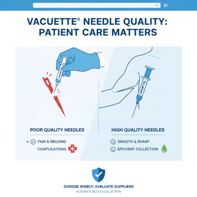 How to Choose Wholesale Custom Vacuette Needle Service for Your Needs?