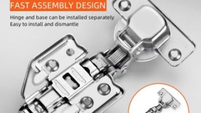 YOUDO 3D Adjustable PD622 Cabinet Hinge Clip On Soft Close Hydraulic Hinges (6).jpg