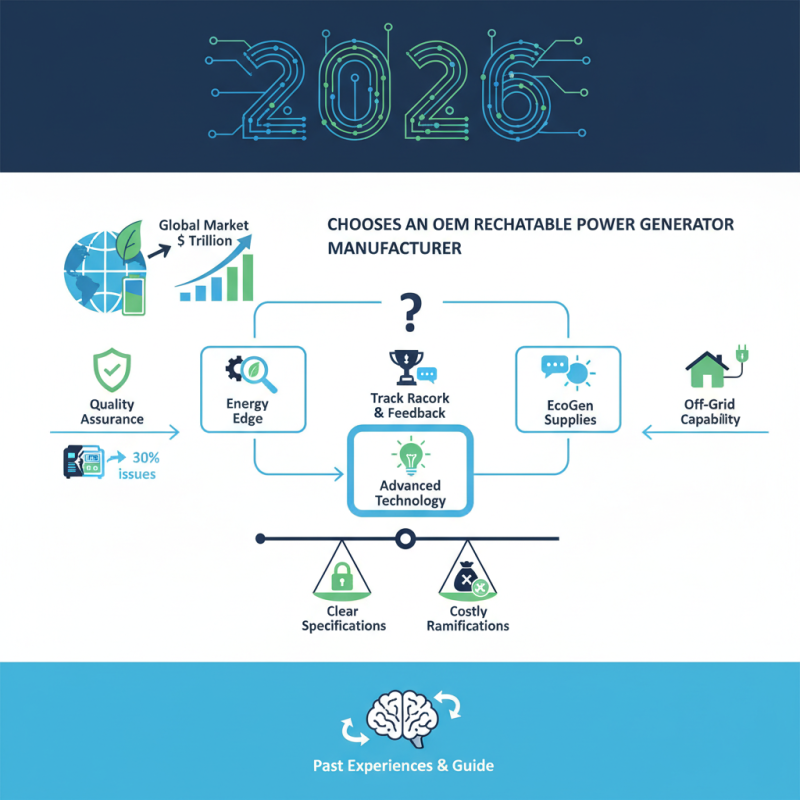 2026 How to Choose the Right Custom OEM Rechargeable Power Generator Manufacturer?