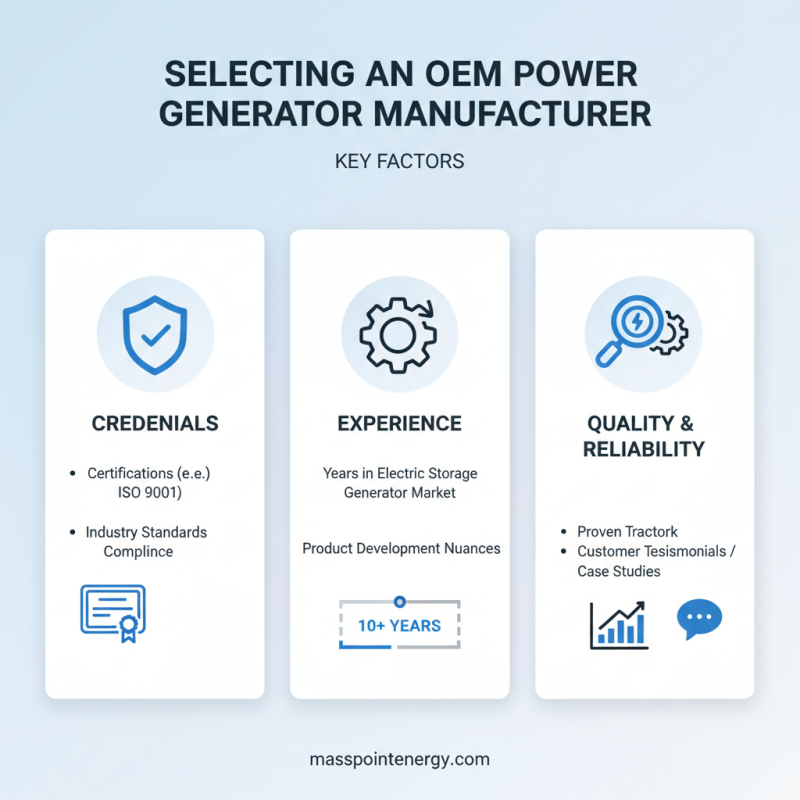2026 How to Choose the Right Custom OEM Rechargeable Power Generator Manufacturer?