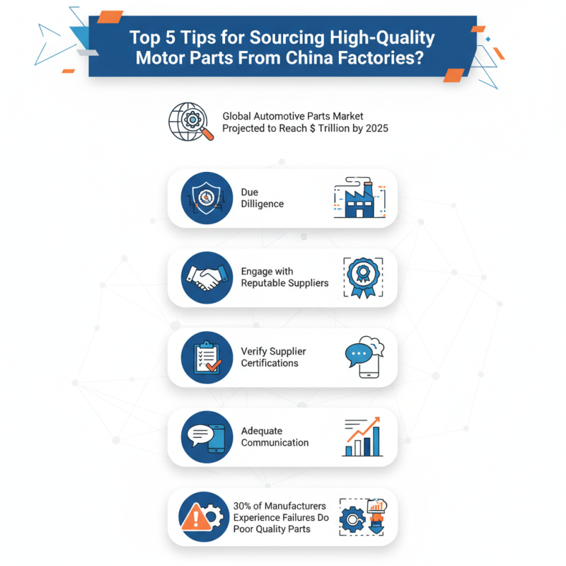 Top 5 Tips for Sourcing High-Quality Motor Parts From China Factories?