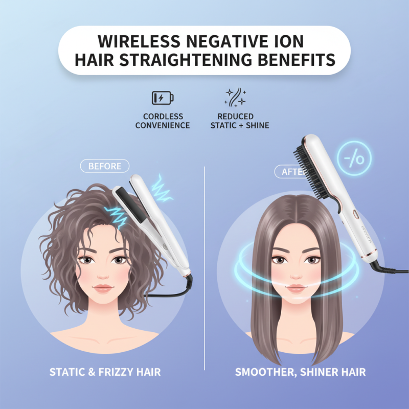 Top Tips for Using Negative Ion Wireless Hair Straight Brush?