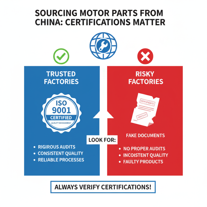 Top 5 Tips for Sourcing High-Quality Motor Parts From China Factories?