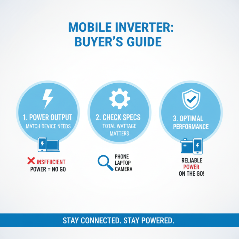 Essential Mobile Inverter Tips for Efficient Use