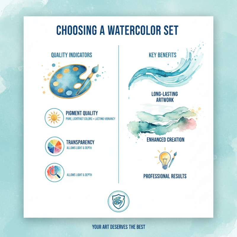 How to Choose the Best China Wholesale Watercolor Set for Your Art Needs?