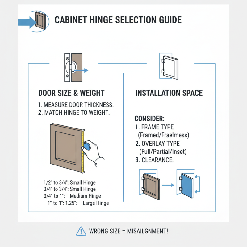 How to Choose the Right Cabinet Hinge for Your Project?