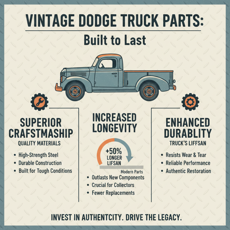 Why Choose Vintage Dodge Truck Parts for Restoration?