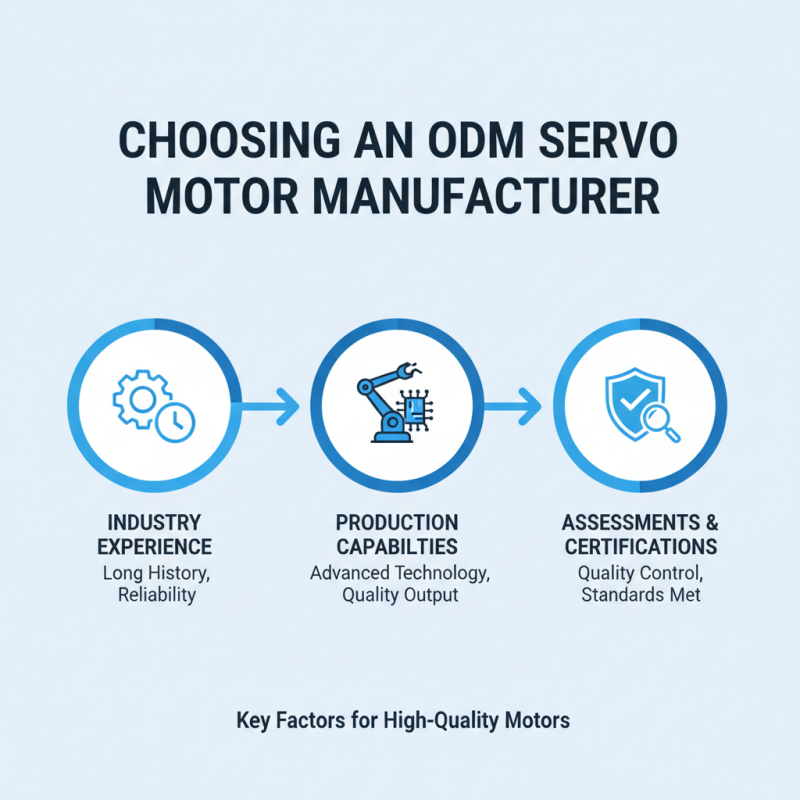 How to Choose the Best ODM High-Quality Servo Motor Manufacturers?