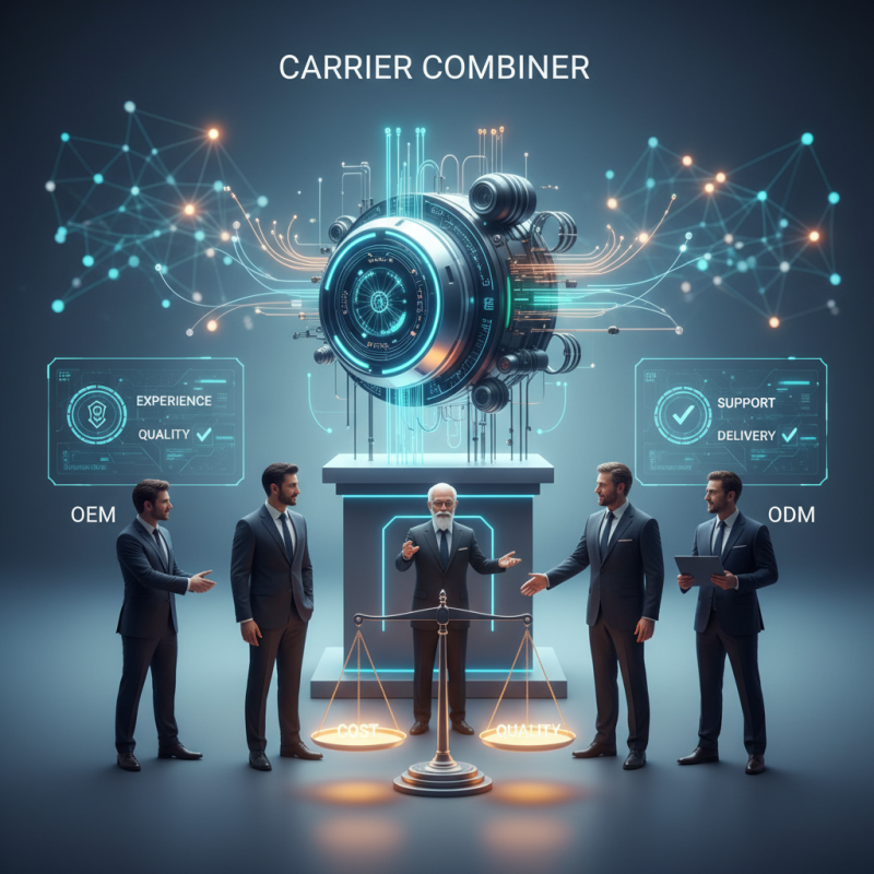 How to Choose the Right OEM ODM Carrier Combiner Supplier for Your Needs?