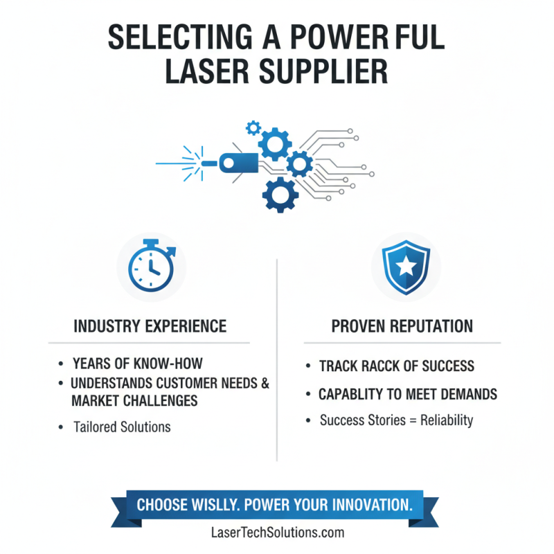 How to Choose the High Quality Best Powerful Laser Supplier for Your Needs?