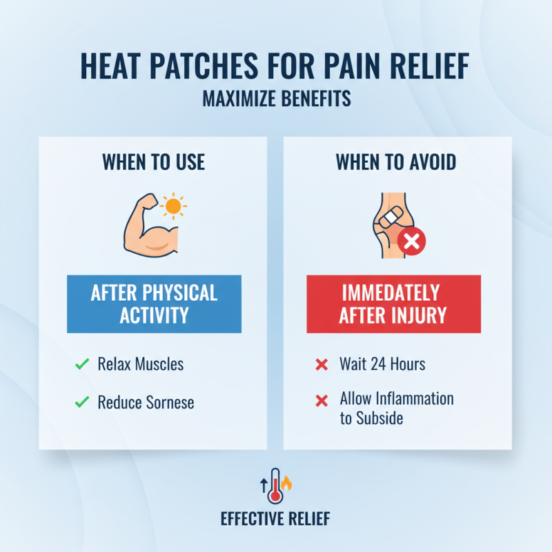 How to Use Heat Patches for Pain Relief Effectively?