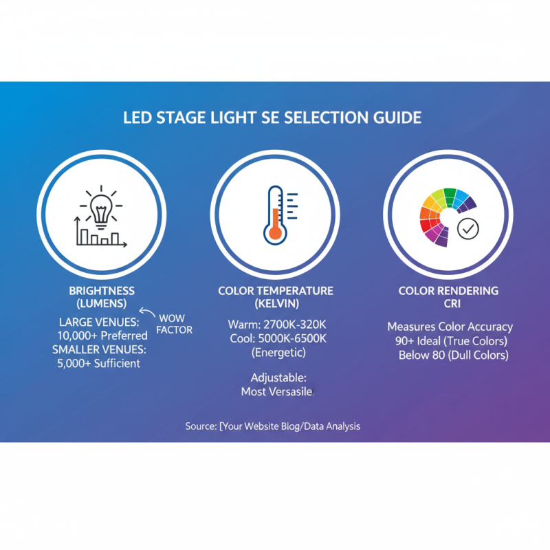 2026 How to Choose the Best Led Stage Light for Events?