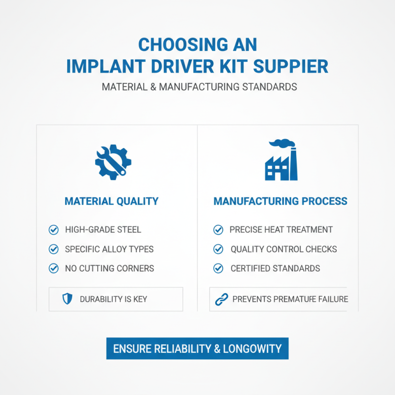 2026 How to Choose Quality ODM OEM Universal Implant Driver Kit Supplier?