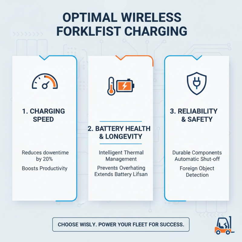 How to Choose a Wireless Forklift Charging System for Your Fleet?
