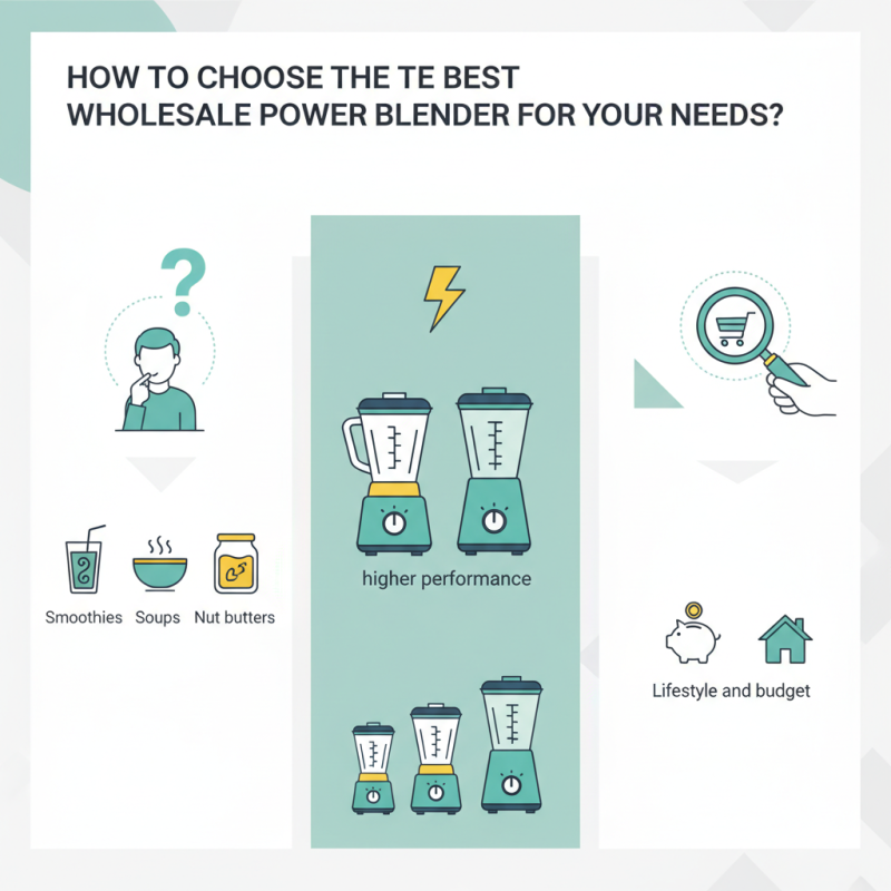 How to Choose the Best China Wholesale Power Blender for Your Needs?