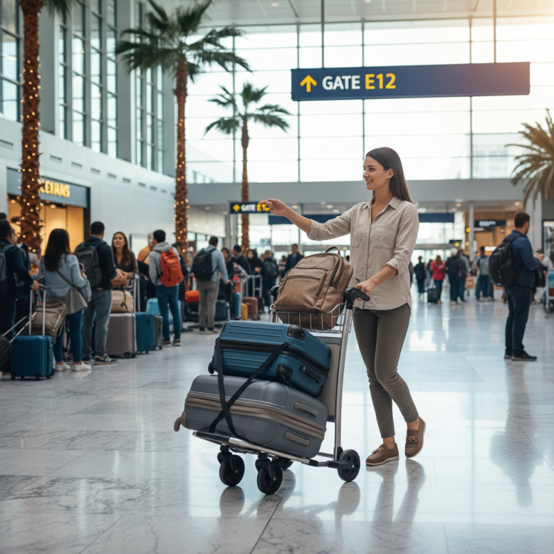 Why You Need a Portable Luggage Cart for Easy Travel?