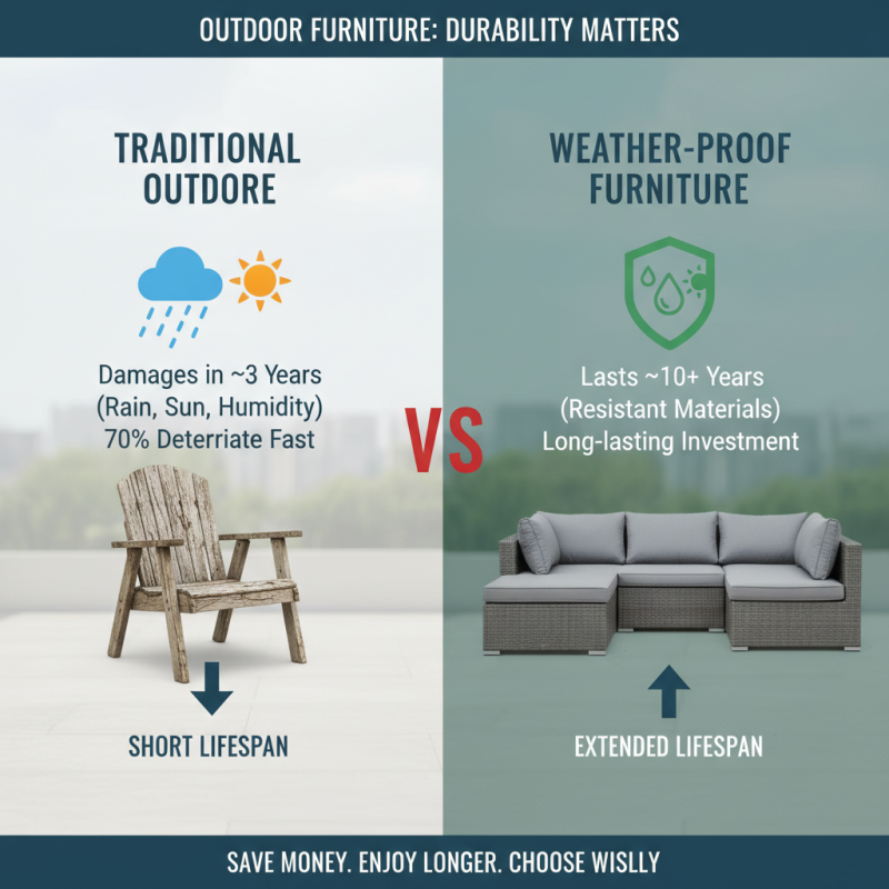 Why Choose Weather Proof Furniture for Your Outdoor Space?