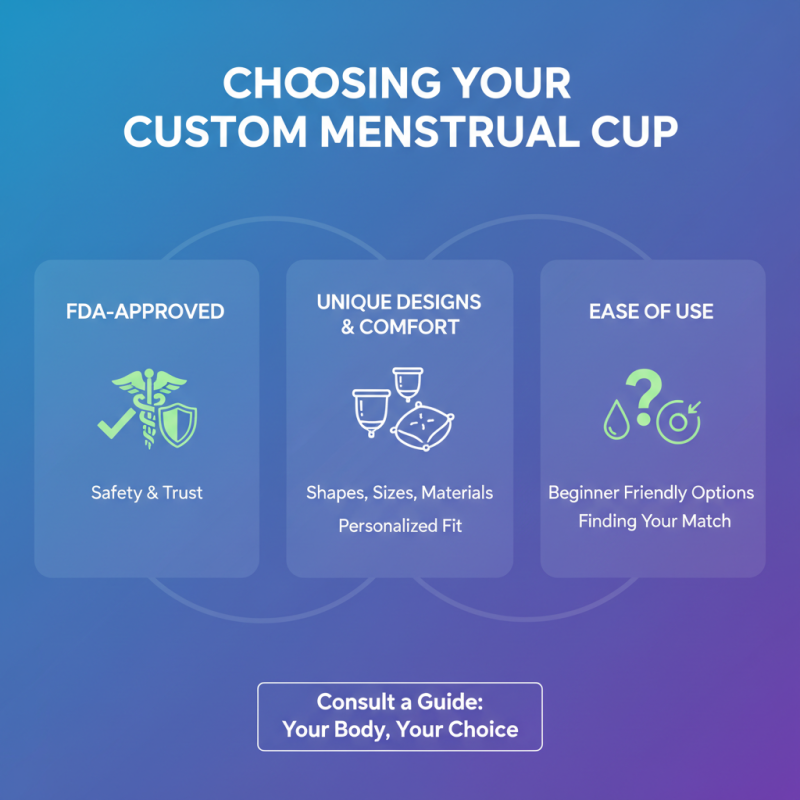 What is FDA Approved Customized Menstrual Cup Brands Suppliers?