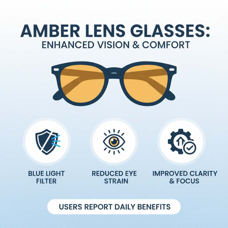 Why Choose Amber Lens Glasses for Better Vision and Comfort?