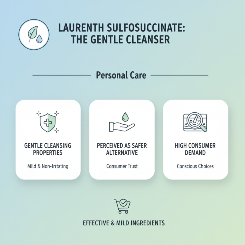 What is Laureth Sulfosuccinate and Why is it Used in Products?