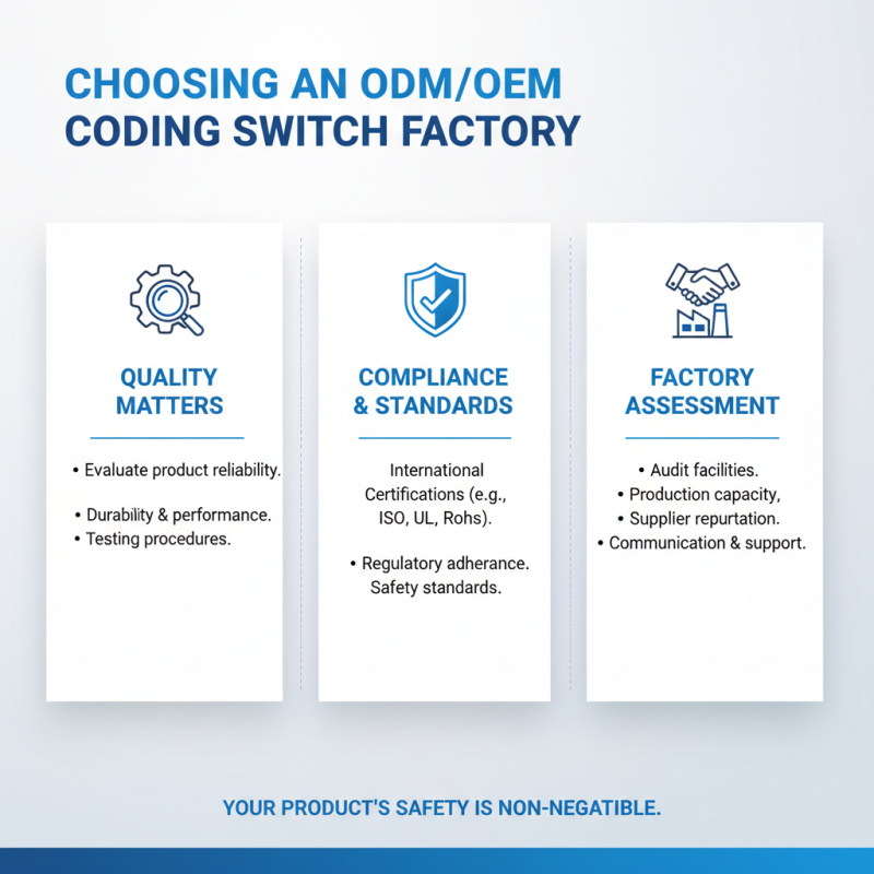 2026 How to Choose the Right ODM OEM Coding Switch Factory?