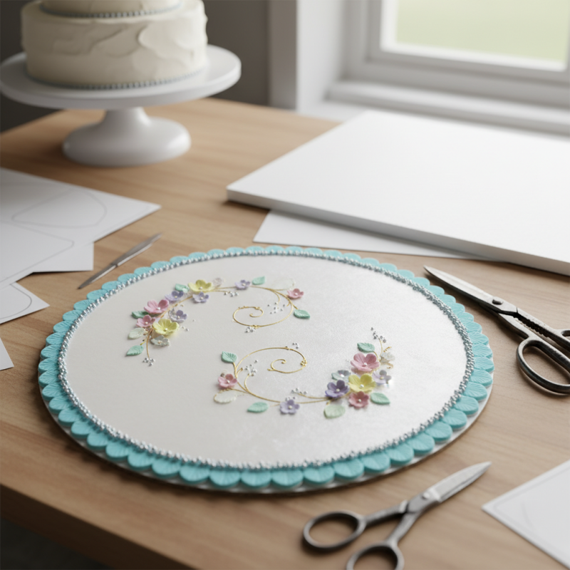 How to Make a Cake Card Board for Your Baking Projects?
