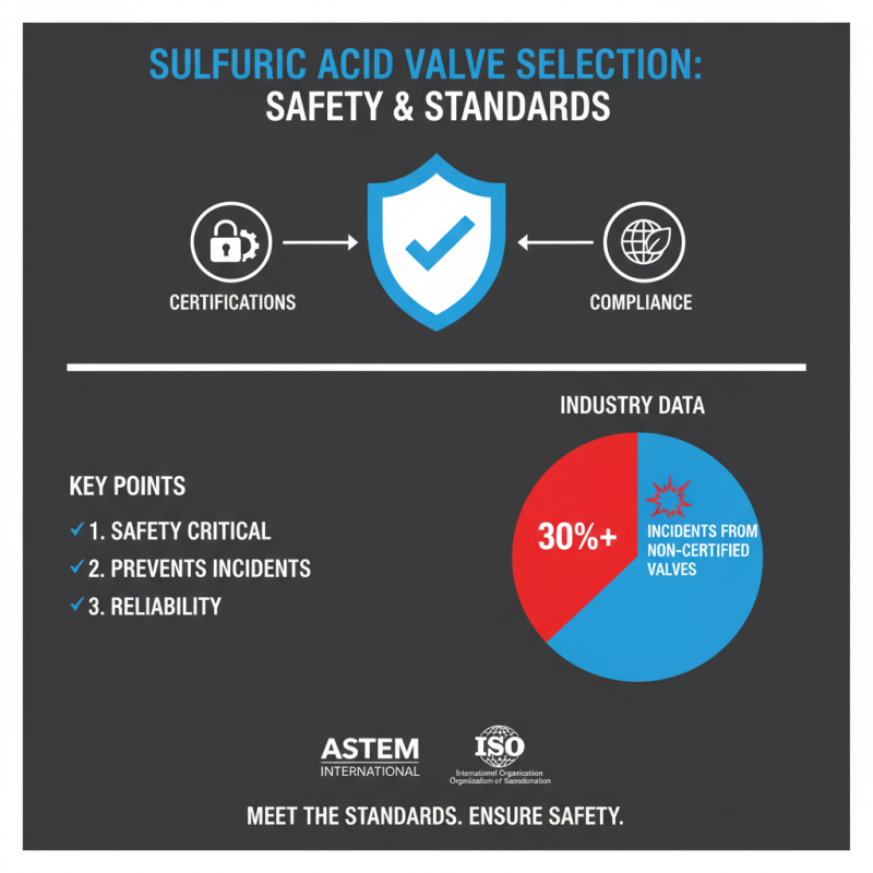 What to Consider When Choosing a Sulfuric Acid Valve?