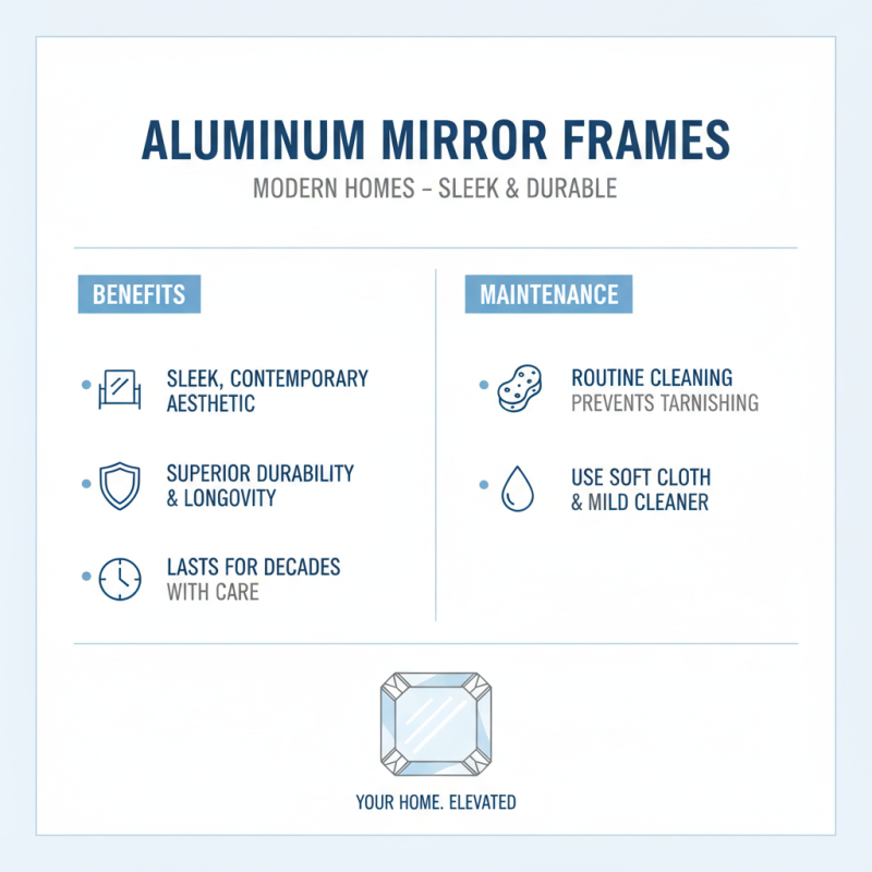 Best Aluminum Mirror Frame Profile Types for Your Home?