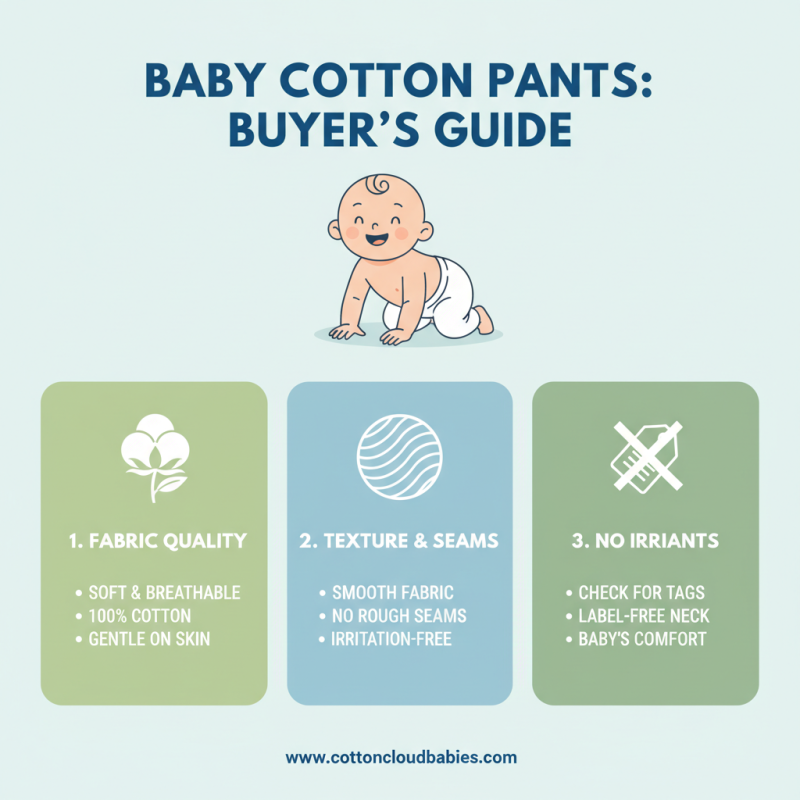 How to Choose the Best Cotton Pants for Your Baby?