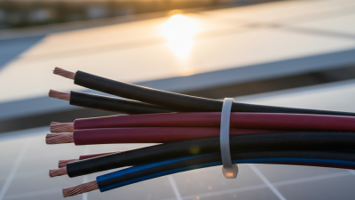 2026 Best Solar Wire Options for Renewable Energy Solutions?