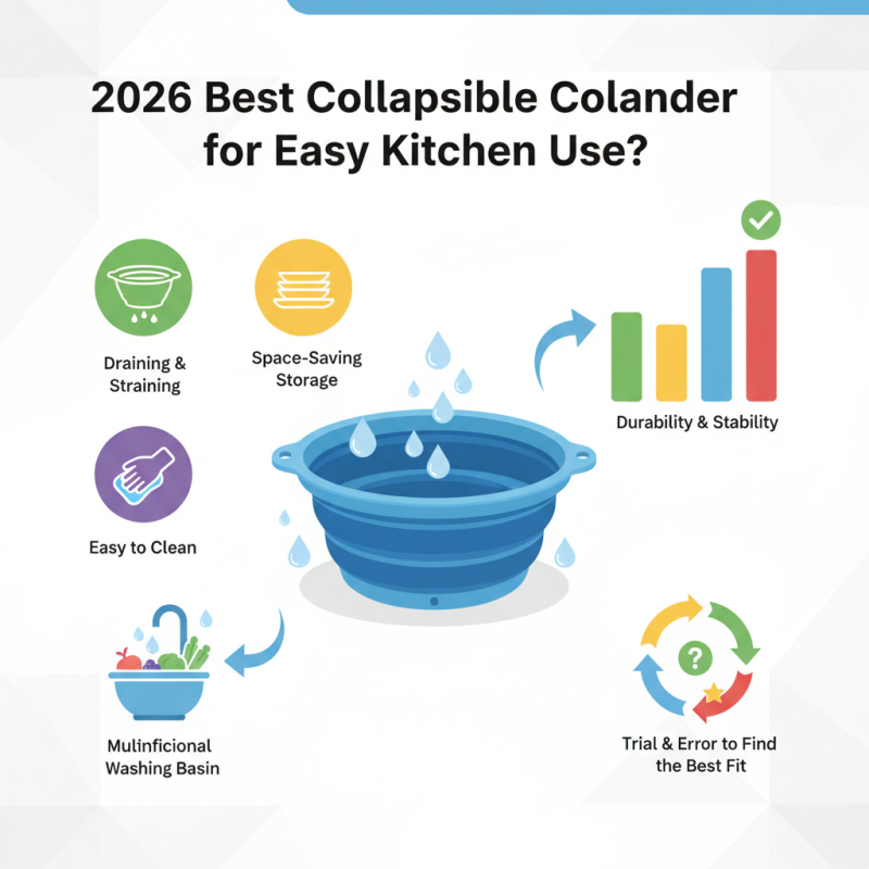 2026 Best Collapsible Colander for Easy Kitchen Use?