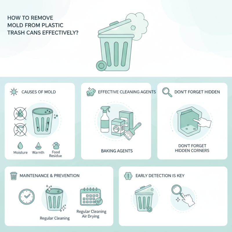 How to Remove Mold from Plastic Trash Cans Effectively?
