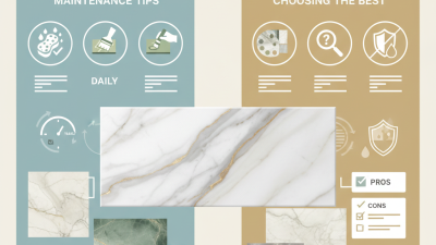 Marble Countertops Tips for Maintenance and Choosing the Best