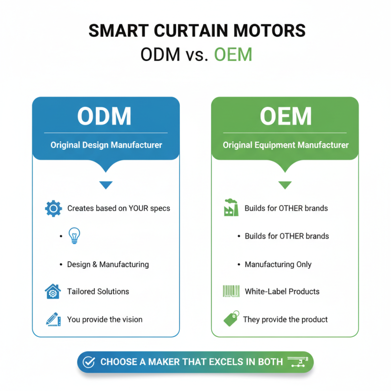 Why Choose an ODM OEM Smart Curtain Motor Manufacturer for Your Home?