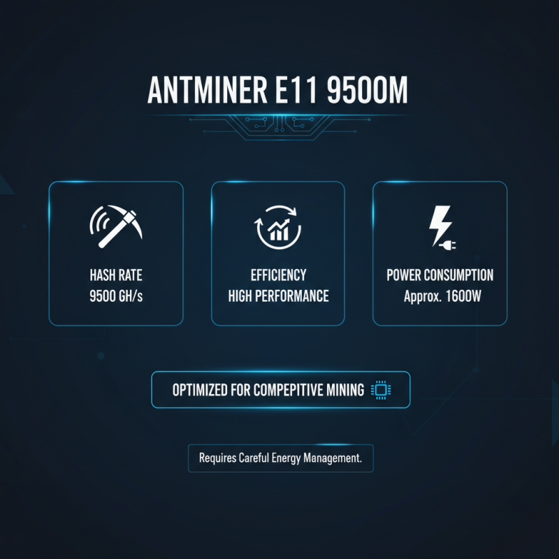 What is the Antminer E11 9500m and How to Optimize Its Performance?