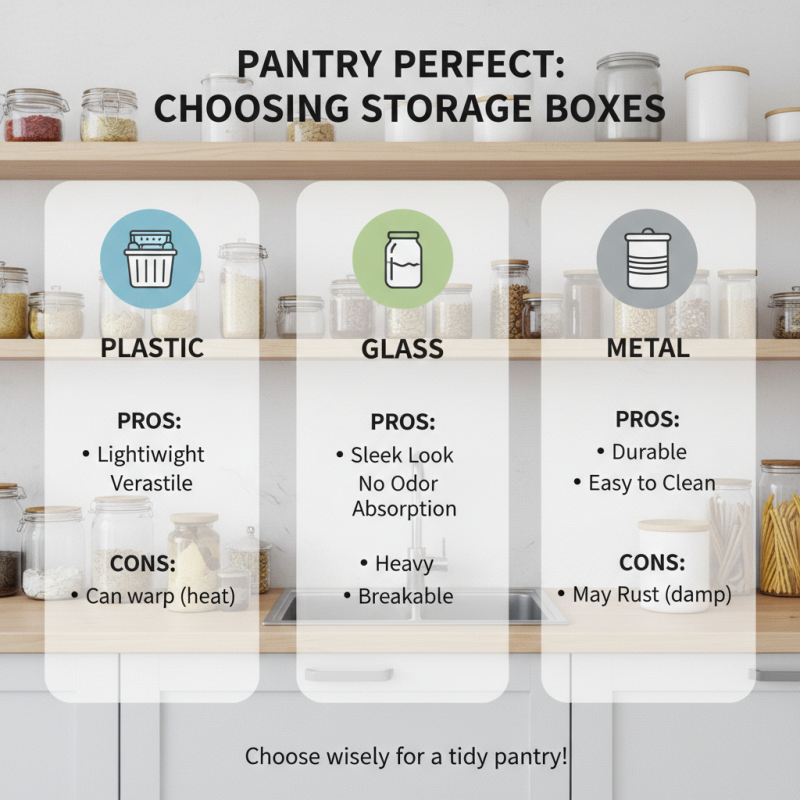 How to Choose the Best Pantry Storage Boxes for Your Home?