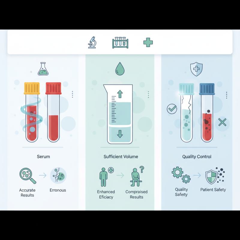 How to Choose the Right Serum Blood Tubes for Testing?