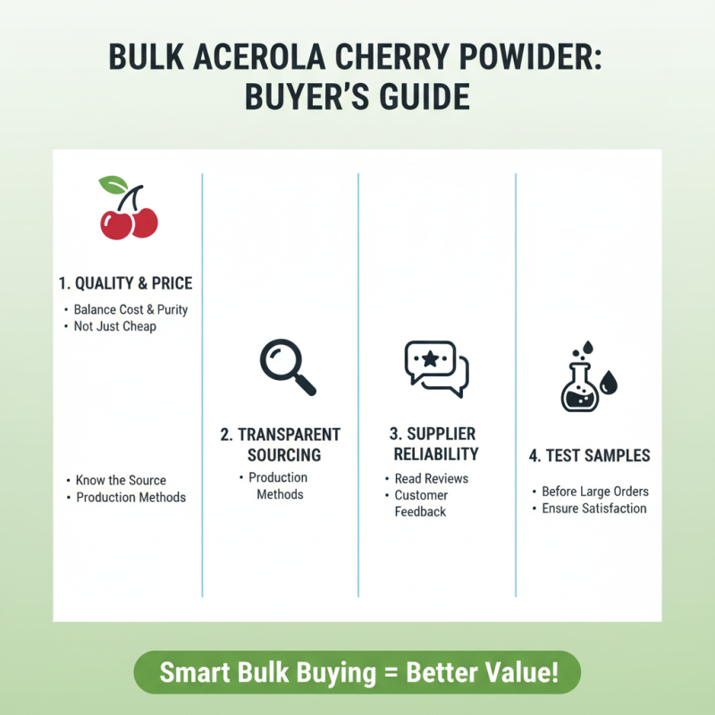 How to Find Cheap High-Quality Acerola Cherry Powder Products?