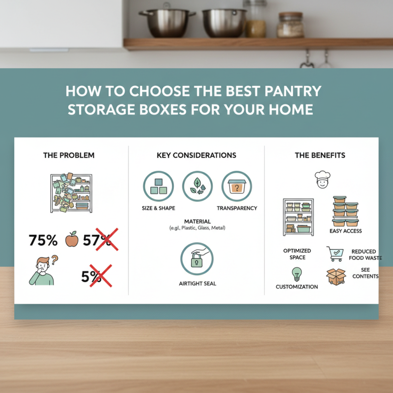 How to Choose the Best Pantry Storage Boxes for Your Home?