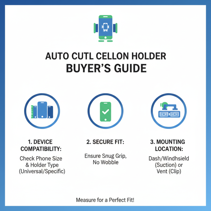How to Choose the Best Auto Cell Phone Holder for Your Car?