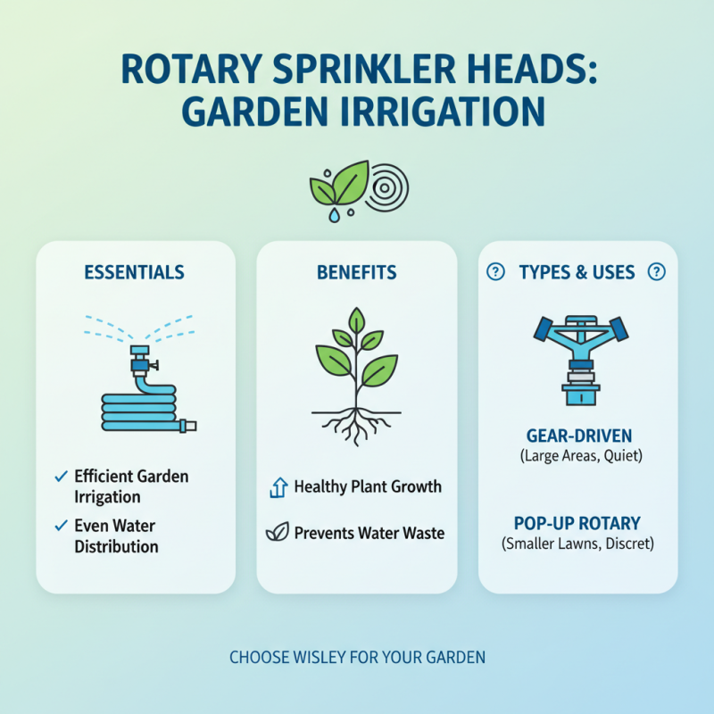 Best Rotary Sprinkler Heads for Your Garden Needs?