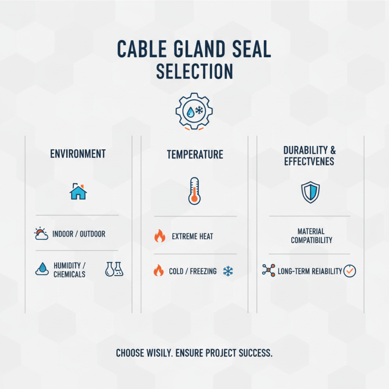 How to Choose the Right Cable Gland Seal for Your Project?