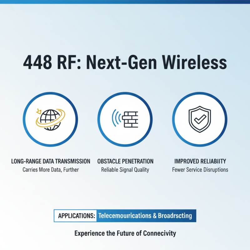 How to Use 448 Rf Radio Frequency Effectively?