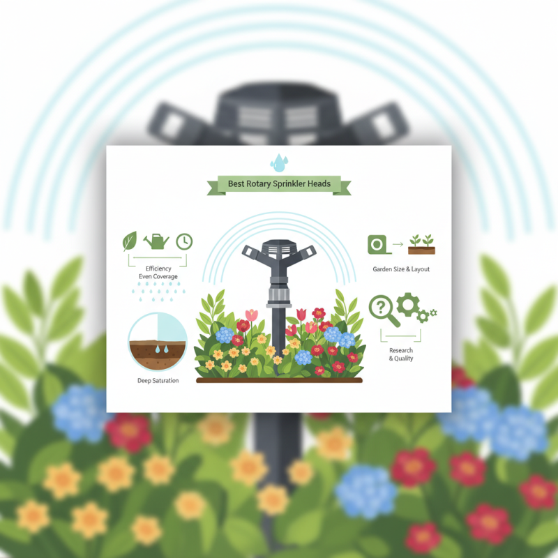 Best Rotary Sprinkler Heads for Your Garden Needs?